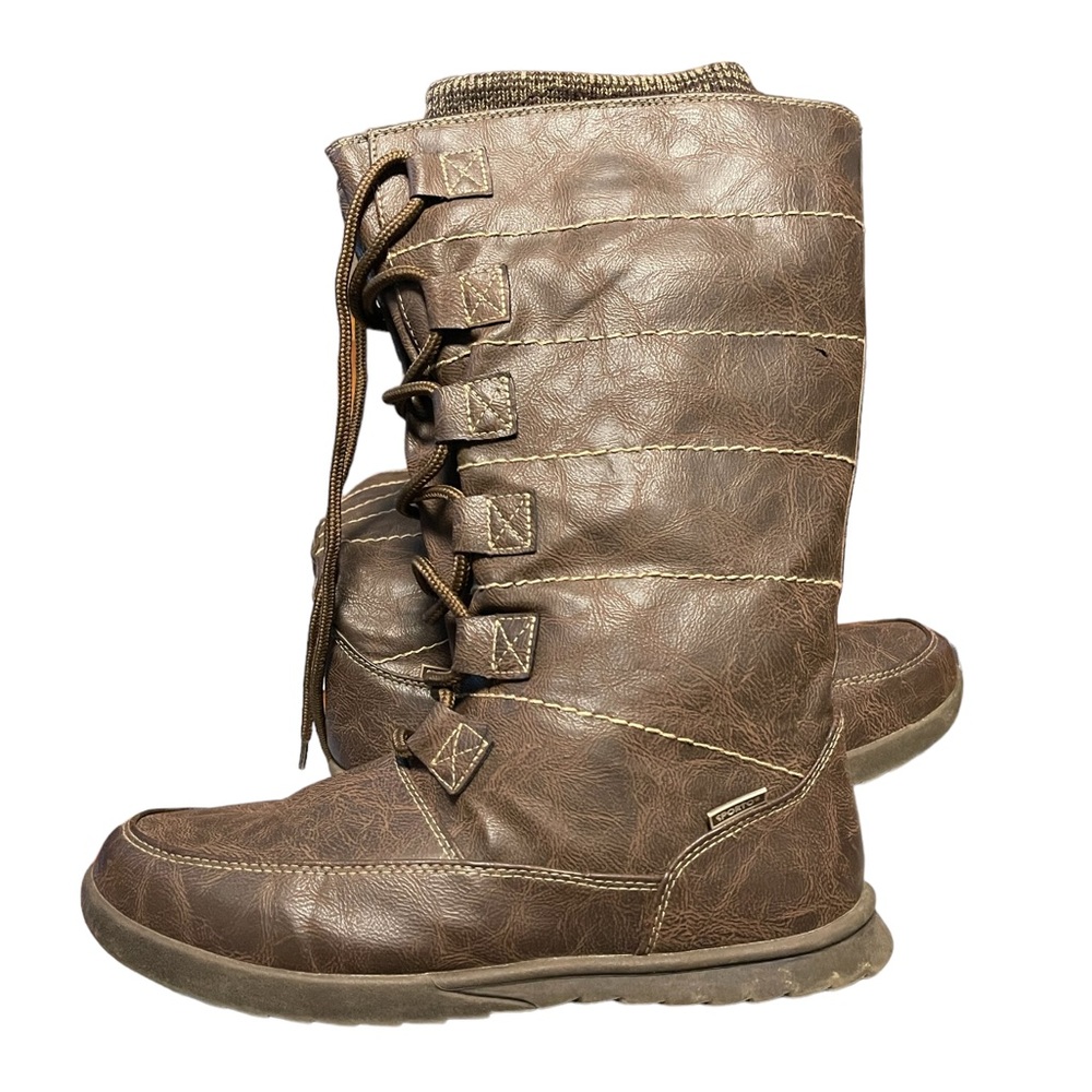 SPORTO.Women Shoes Sweaters Boot Brown Color Size 8‎ - Picture 14 of 15